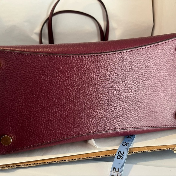 Michael Kors Burgundy Leather Tote - Picture 3 of 7